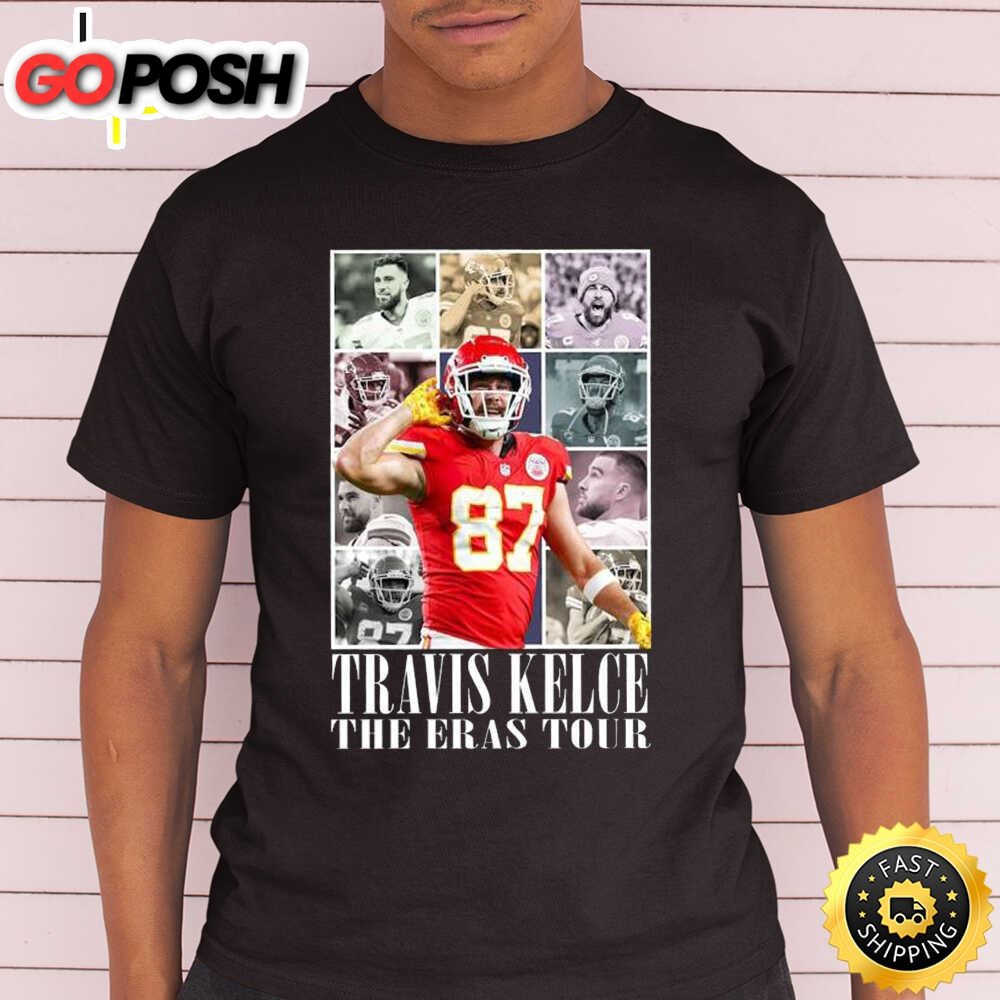 Kansas City Chiefs Travis Kelce The Eras Tour 2025 T-Shirt