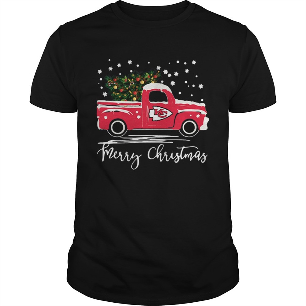 kansas-city-chiefs-truck-merry-christmas-shirt-31op4167 Kansas City Chiefs Truck Merry Christmas shirt