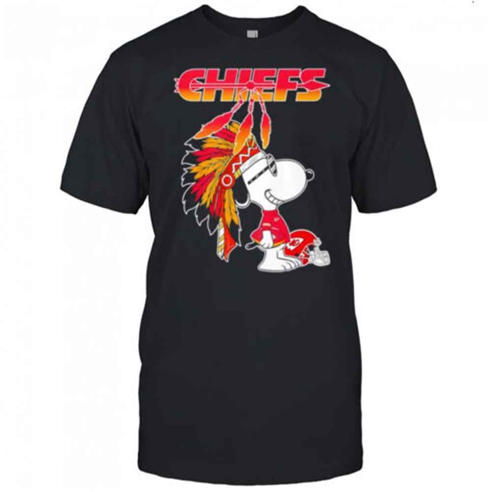 kansas-city-chiefs-x-snoopy-native-american-helmet-shirt-triqs53w Kansas City Chiefs x Snoopy Native American helmet shirt