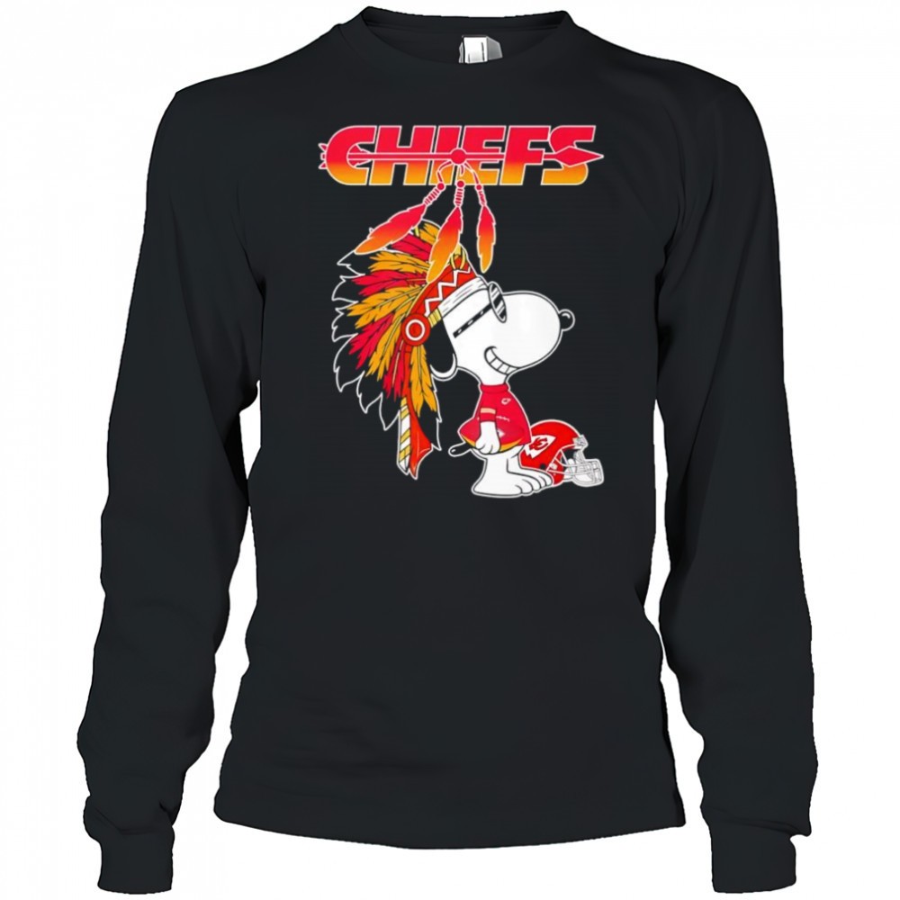 kansas-city-chiefs-x-snoopy-native-american-helmet-shirt-triqs53w Kansas City Chiefs x Snoopy Native American helmet shirt