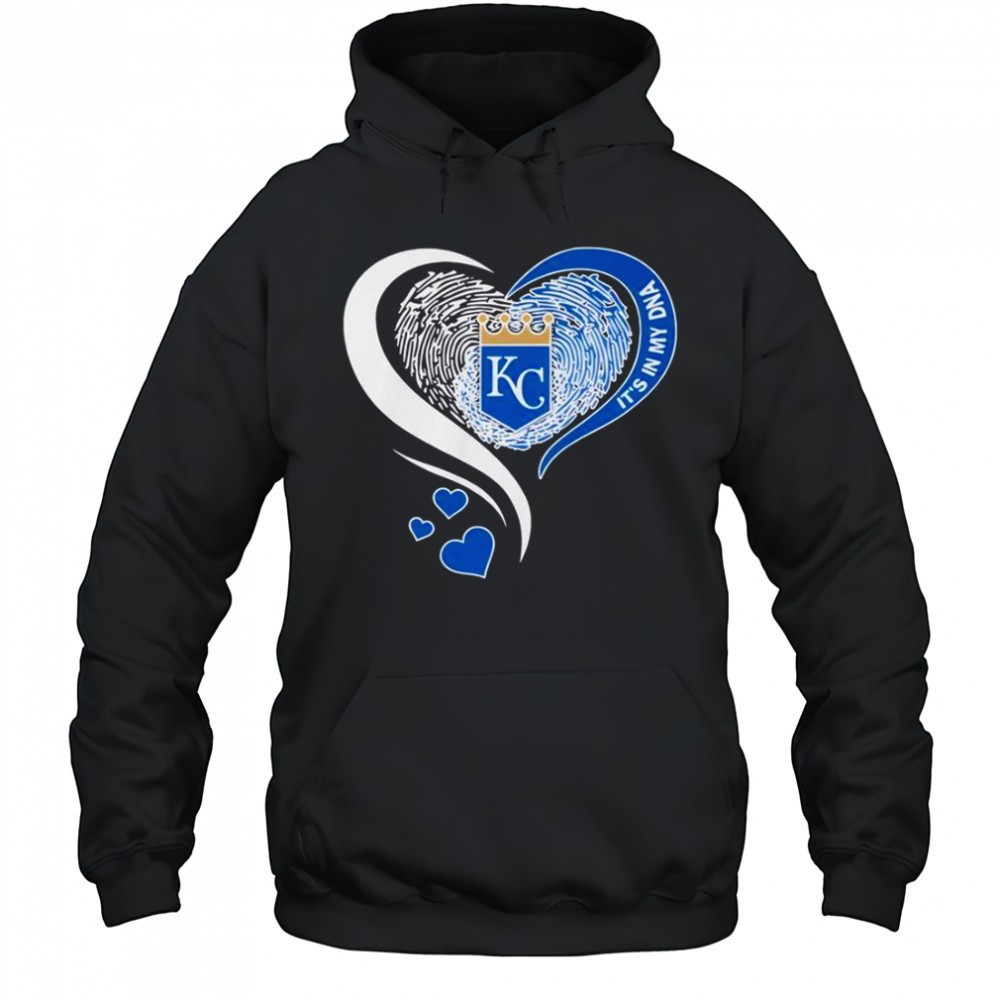 Kansas City Royals Its In My DNA Heart T-Shirt