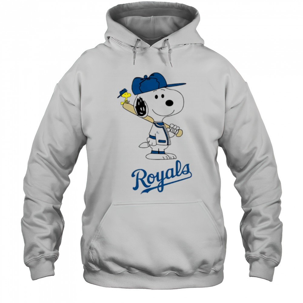 Kansas City Royals Snoopy Baseball funny cartoon shirt