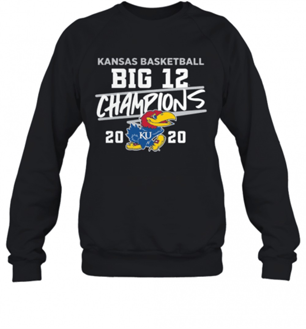 kansas-jayhawks-basketball-big-12-champions-2020-t-shirt-40hgaiet Kansas Jayhawks Basketball Big 12 Champions 2020 T-Shirt
