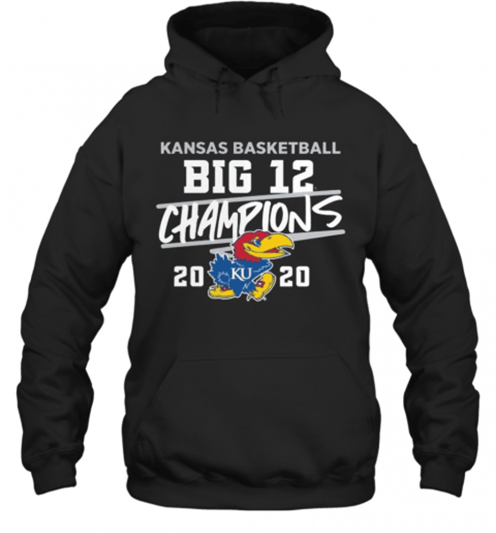 Kansas Jayhawks Basketball Big 12 Champions 2020 T-Shirt