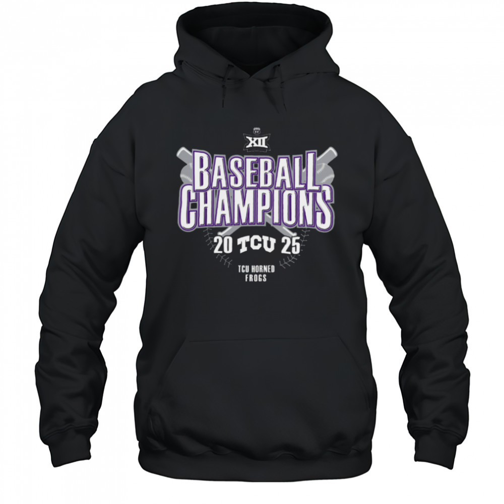 Kansas State Wildcats 2025 Big 12 Baseball Conference Tournament Champions Locker Room T Shirt