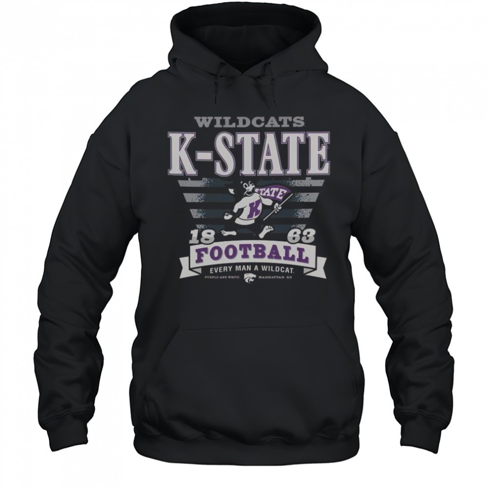Kansas State Wildcats Stripe Splash T-Shirt