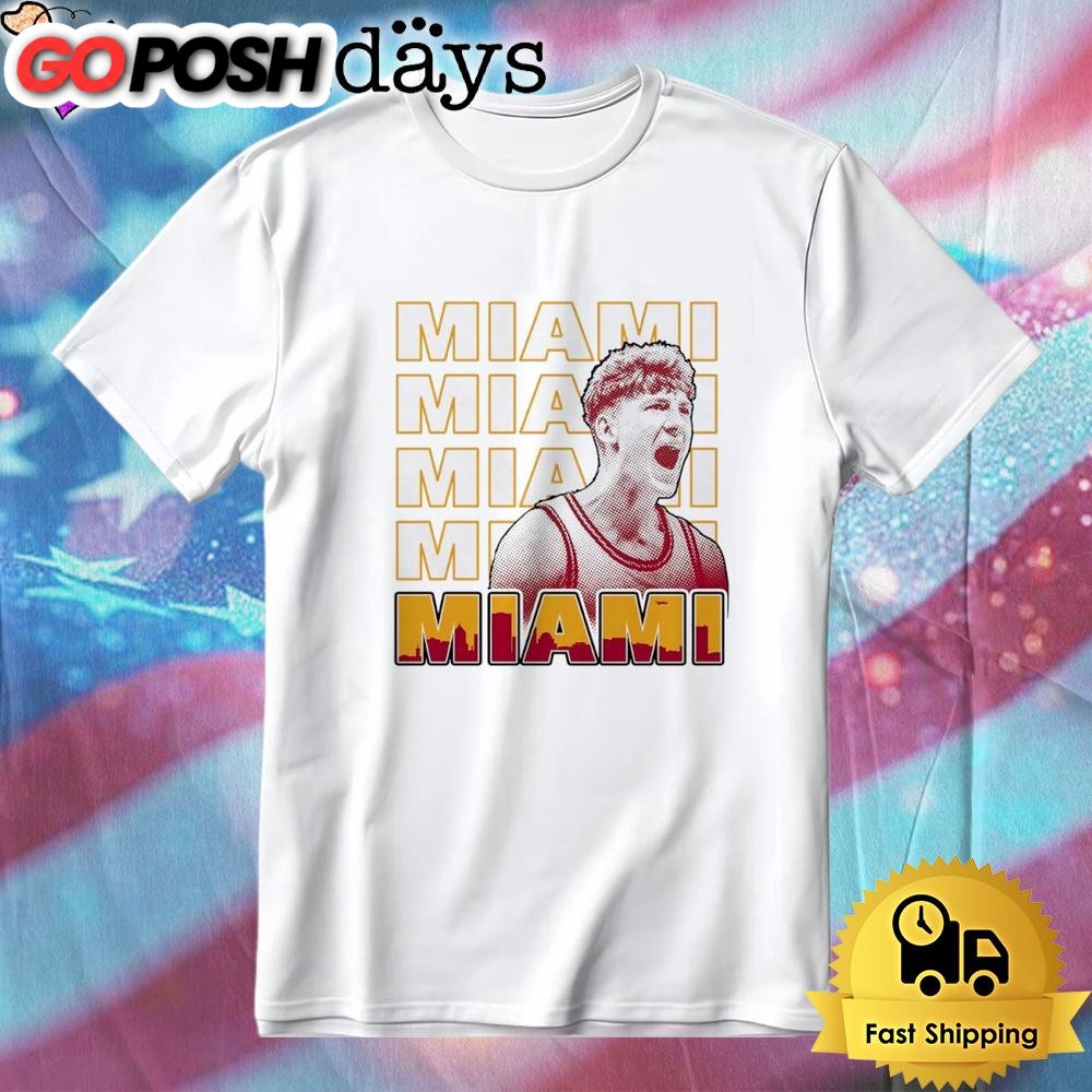 Kasparas Jakucionis Miami Heat Repeat T-Shirt