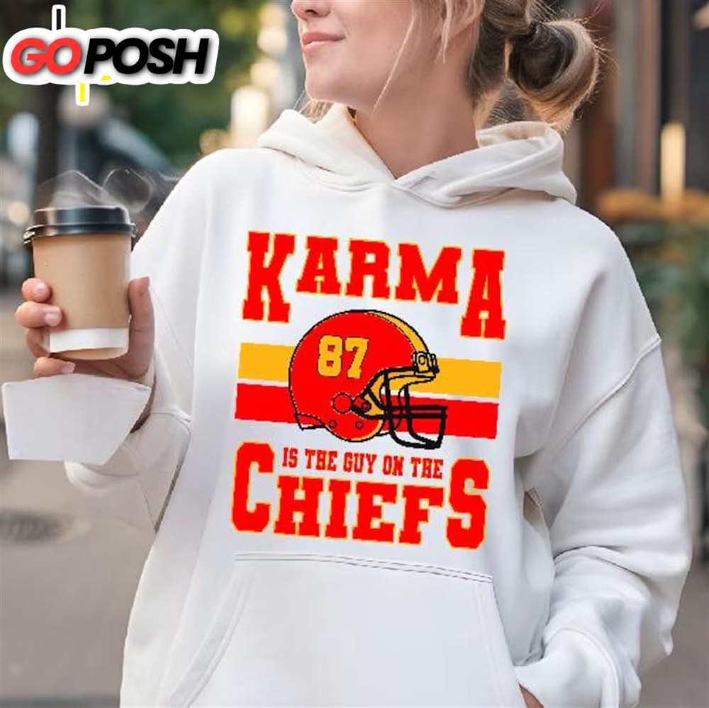 KC Chiefs Karma Sweatshirt, Fathers Day Sweatshirt
