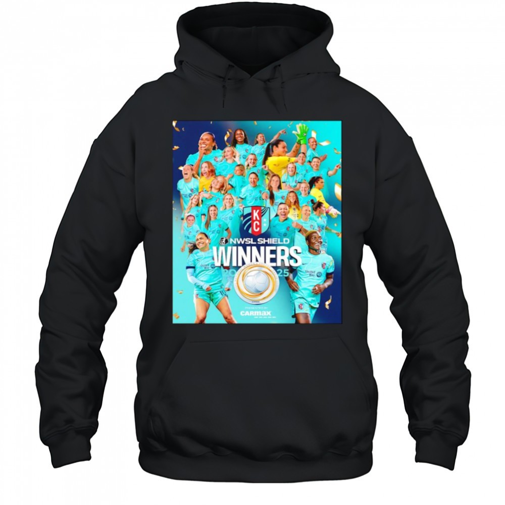 KC Current NWSL Shield winners 2025 shirt