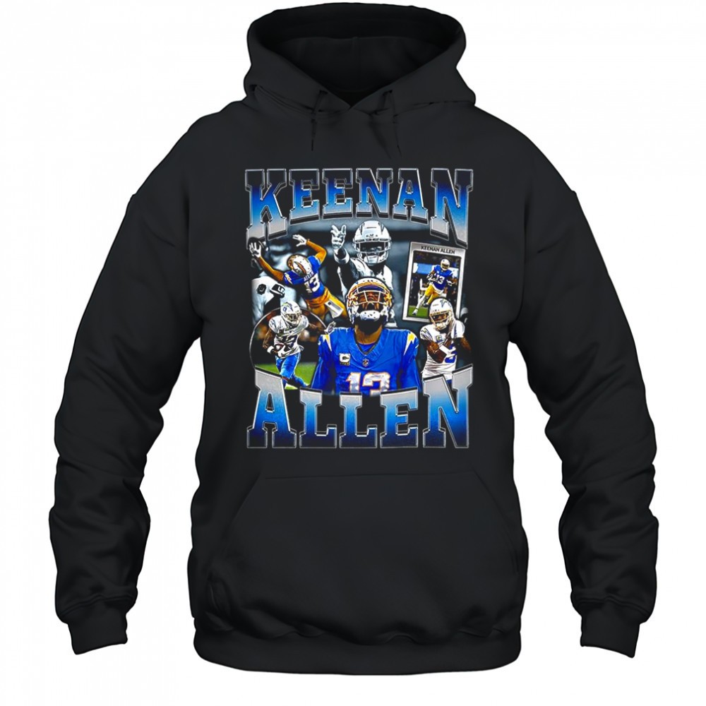 Keenan Allen Los Angeles Chargers football player collage vintage shirt