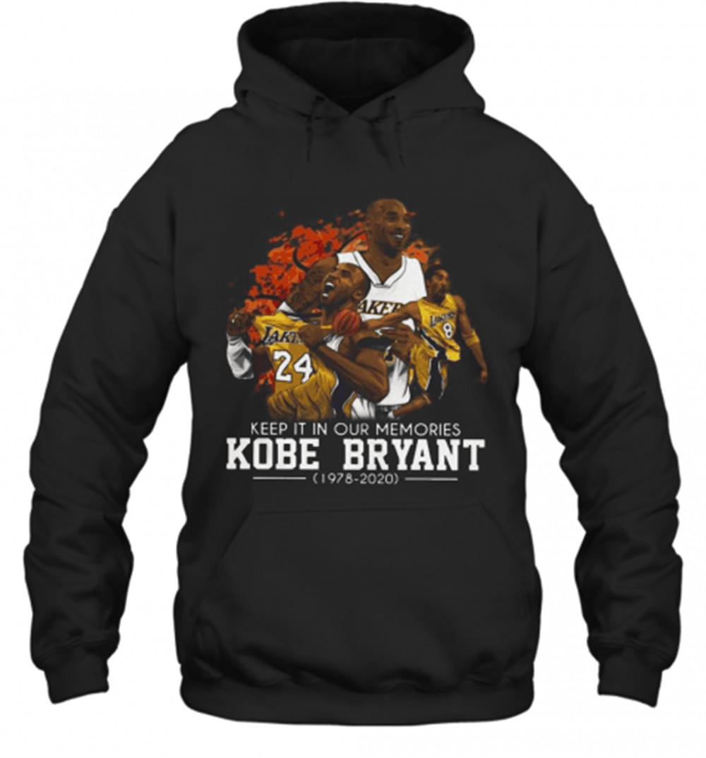 Keep It In Our Memories Kobe Bryant 1978 2020 T-Shirt