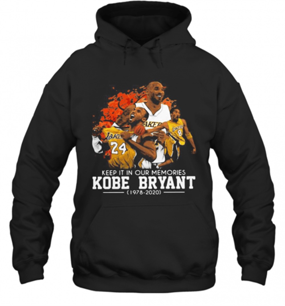Keep It In Our Memories Kobe Bryant 1978 2020 T-Shirt