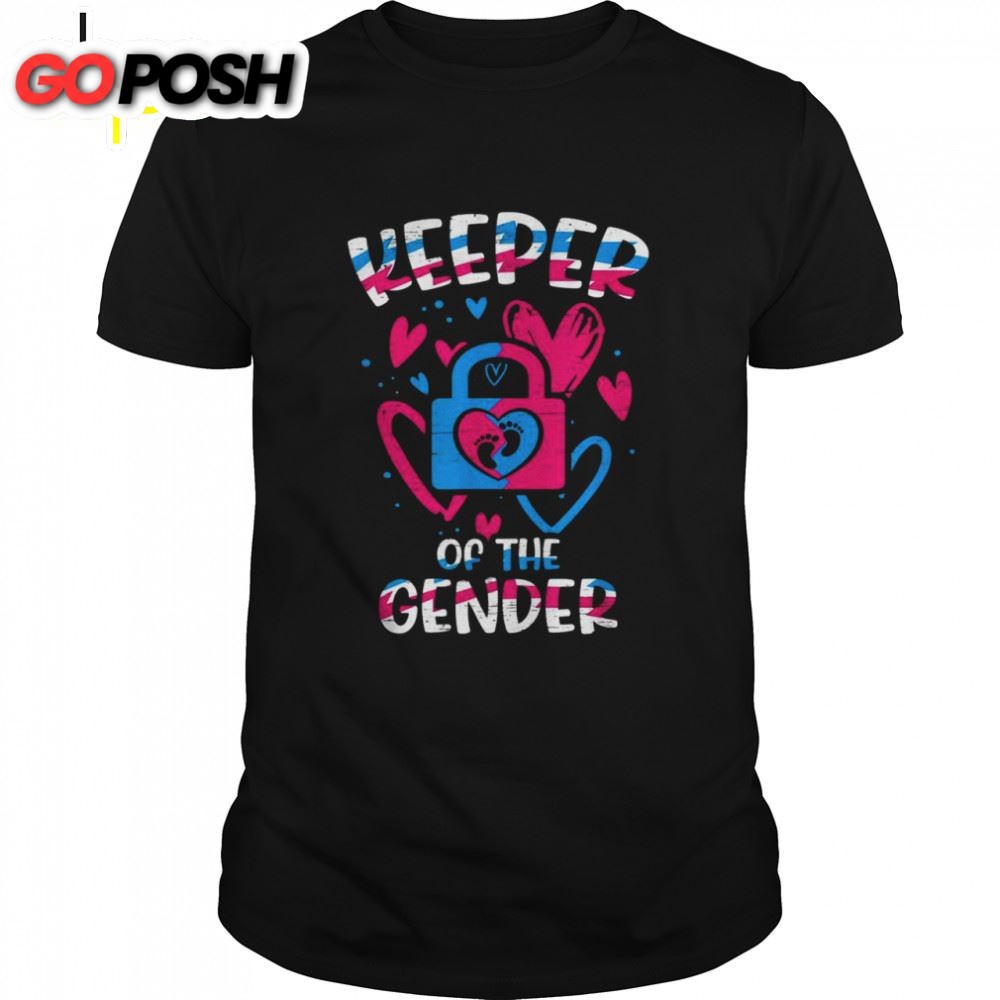 Keeper Of The Gender Gender Reveal Pregnant Mothers Day Shirt