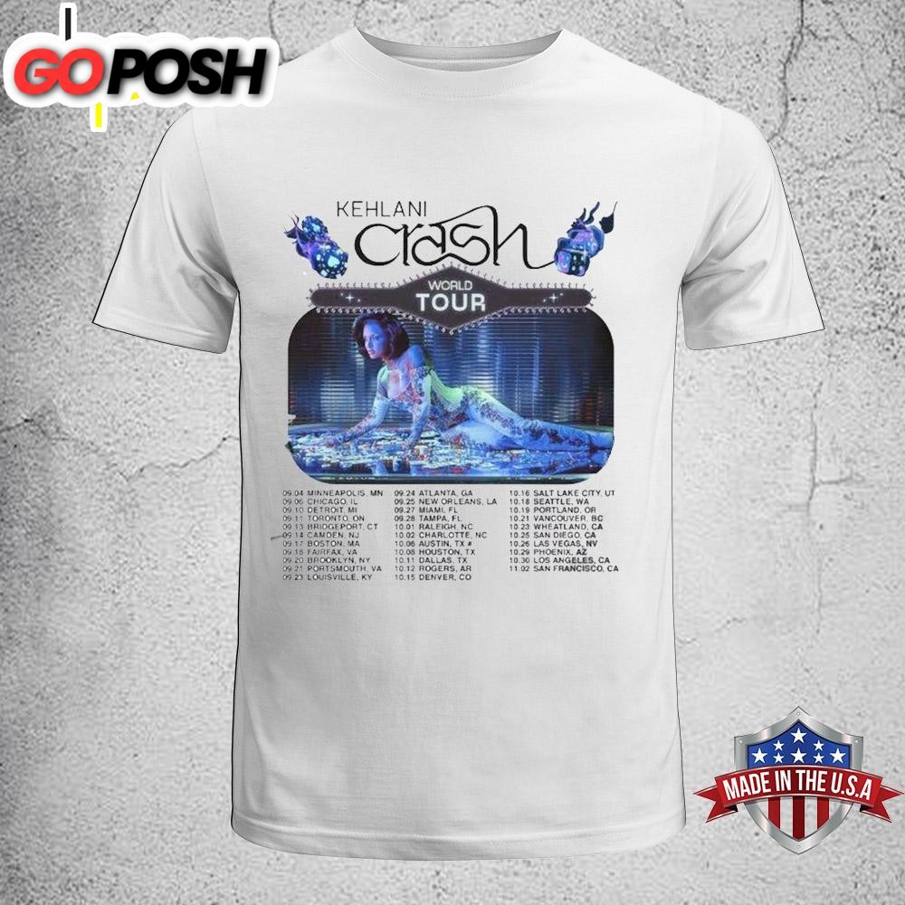 Kehlani Crash World Tour 2024 Music Unisex T-Shirt