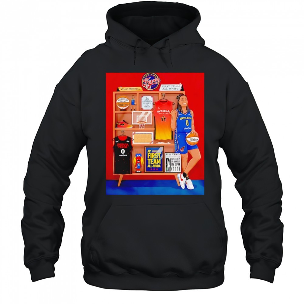 Kelsey Mitchell Indiana Fever First Team All WNBA 2025