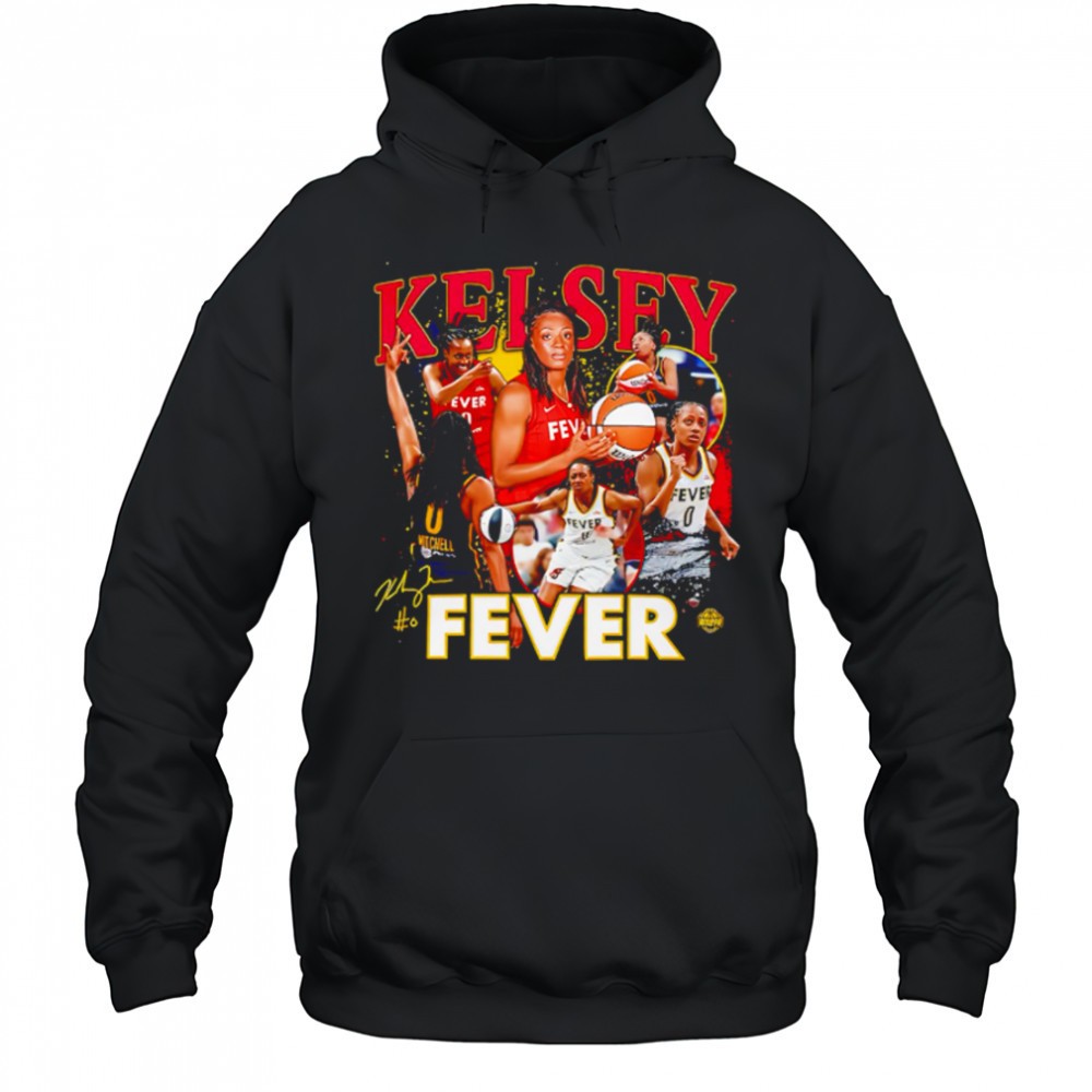 Kelsey Mitchell Indiana Fever WNBA All-Star signature shirt