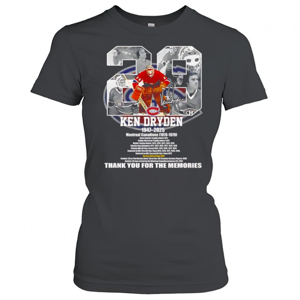 ken-dryden-1947-2025-thank-you-for-the-memories-signature-shirt-xk4onefm Ken Dryden 1947-2025 thank you for the memories signature shirt