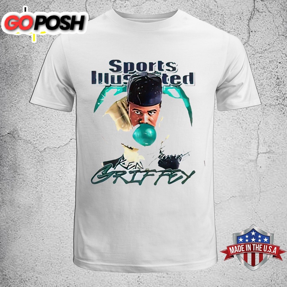 Ken Griffey Jr. Sports Illustrated & Seattle Bubblegum 2025 Unisex T-Shirt