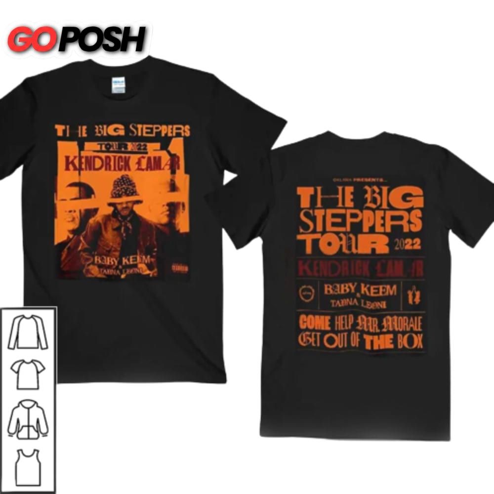 Kendrick Lamar Mr. Morale And The Big Steppers Tour 2022 T-shirt
