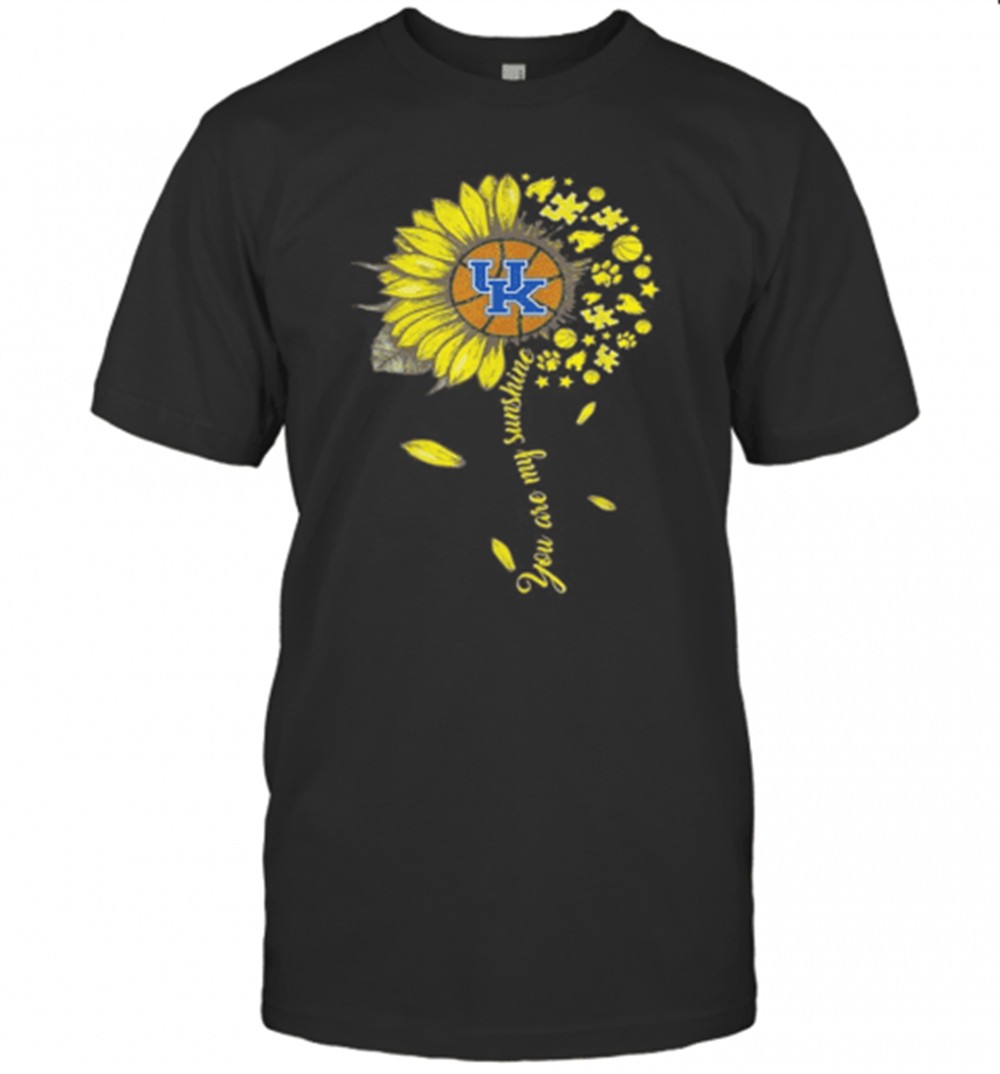 kentucky-wildcats-baseball-you-are-my-sunshine-sunflower-t-shirt-u9soh2i2 Kentucky Wildcats Baseball You Are My Sunshine Sunflower T-Shirt