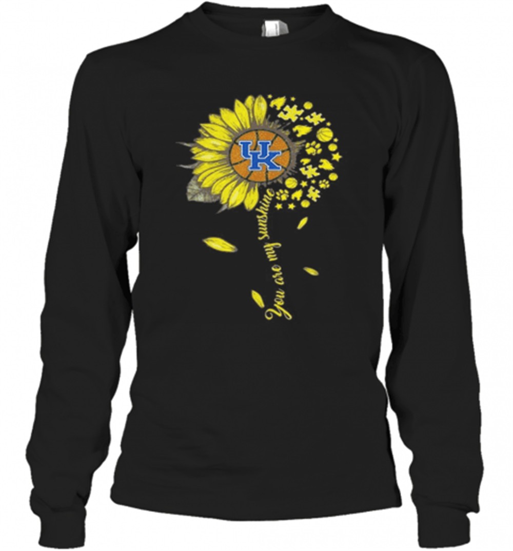 kentucky-wildcats-baseball-you-are-my-sunshine-sunflower-t-shirt-u9soh2i2 Kentucky Wildcats Baseball You Are My Sunshine Sunflower T-Shirt