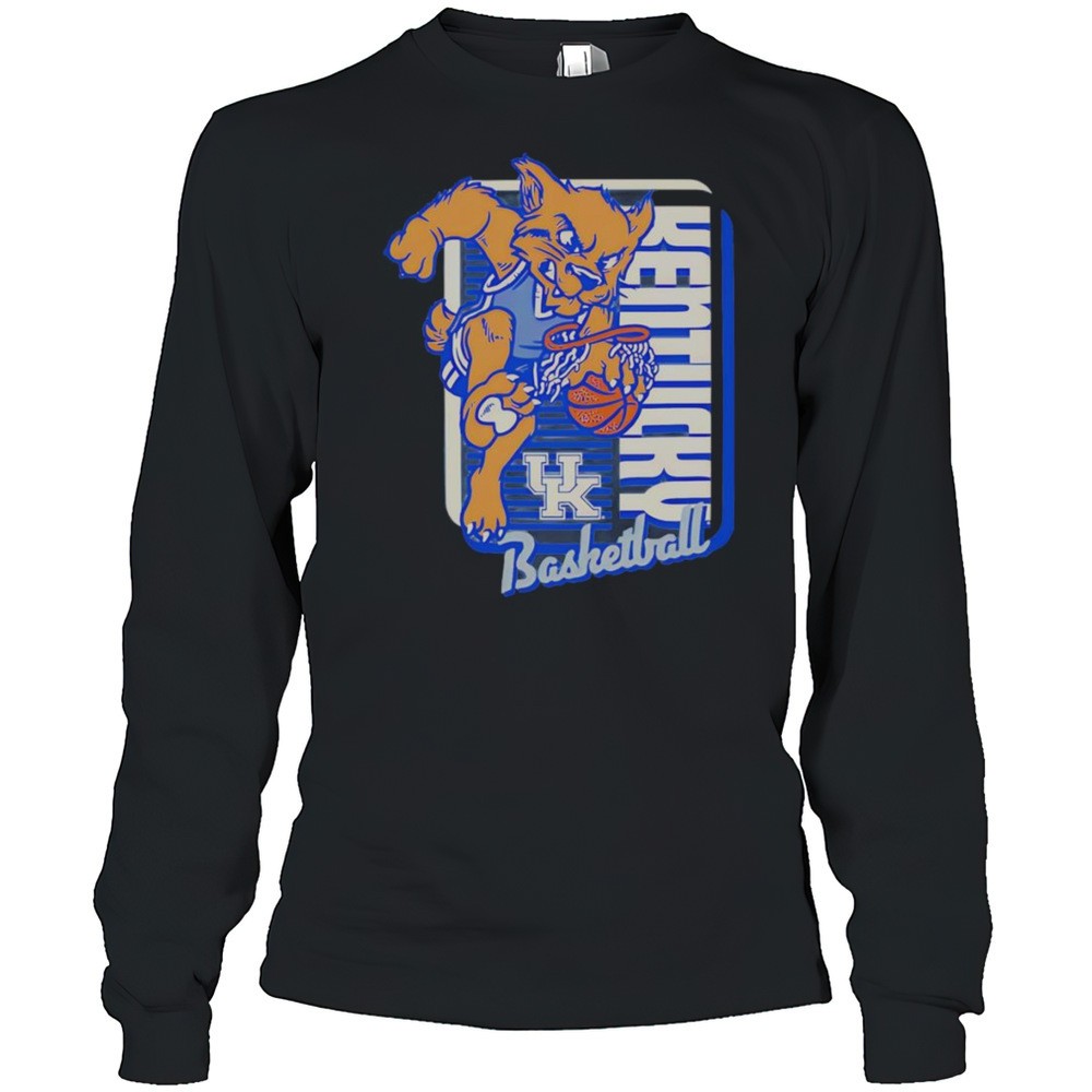 kentucky-wildcats-basketball-mascot-dunk-shirt-ognhij8r Kentucky Wildcats Basketball Mascot Dunk Shirt