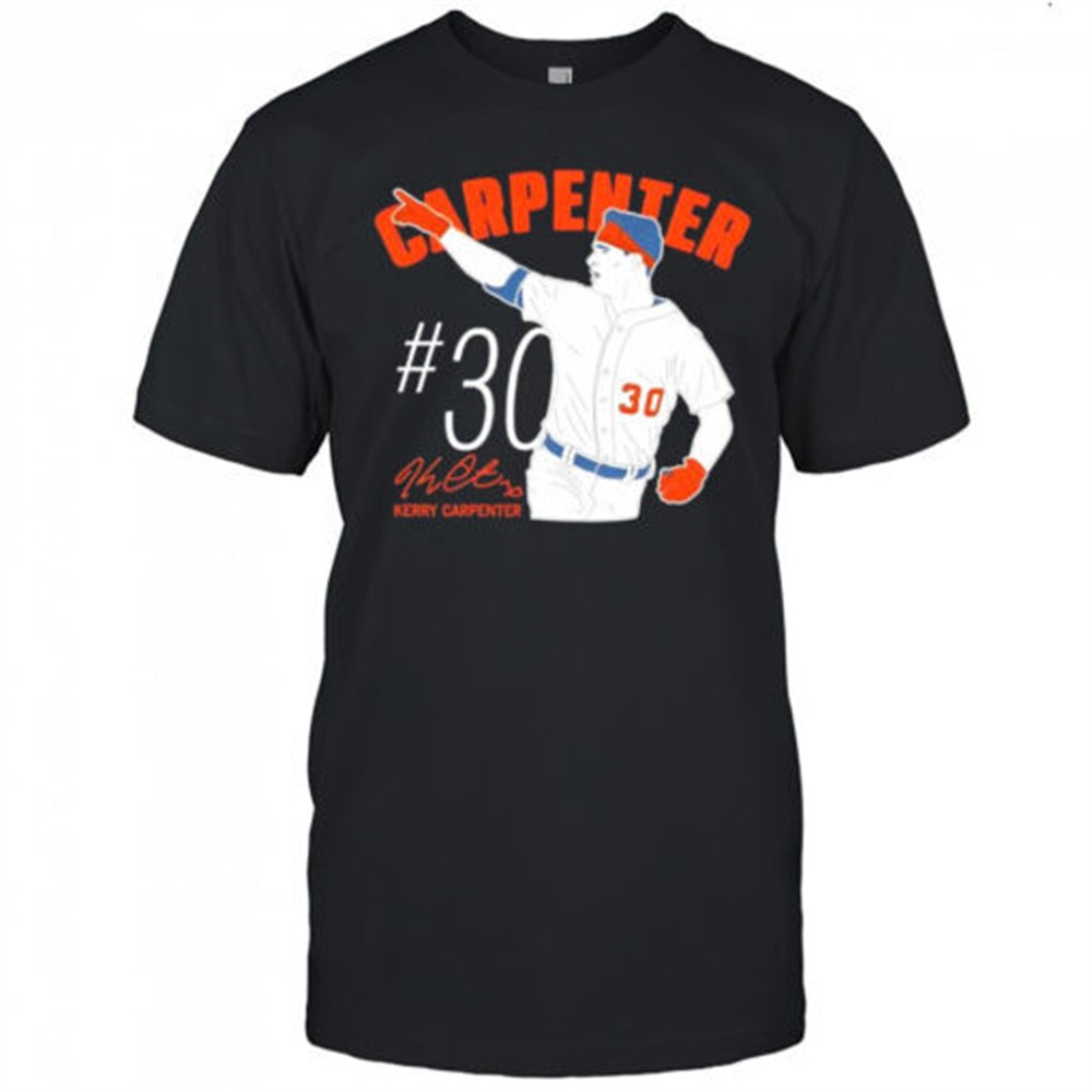 kerry-carpenter-detroit-tigers-baseball-mlb-signature-shirt-vufhaqhj Kerry Carpenter Detroit Tigers Baseball MLB Signature Shirt