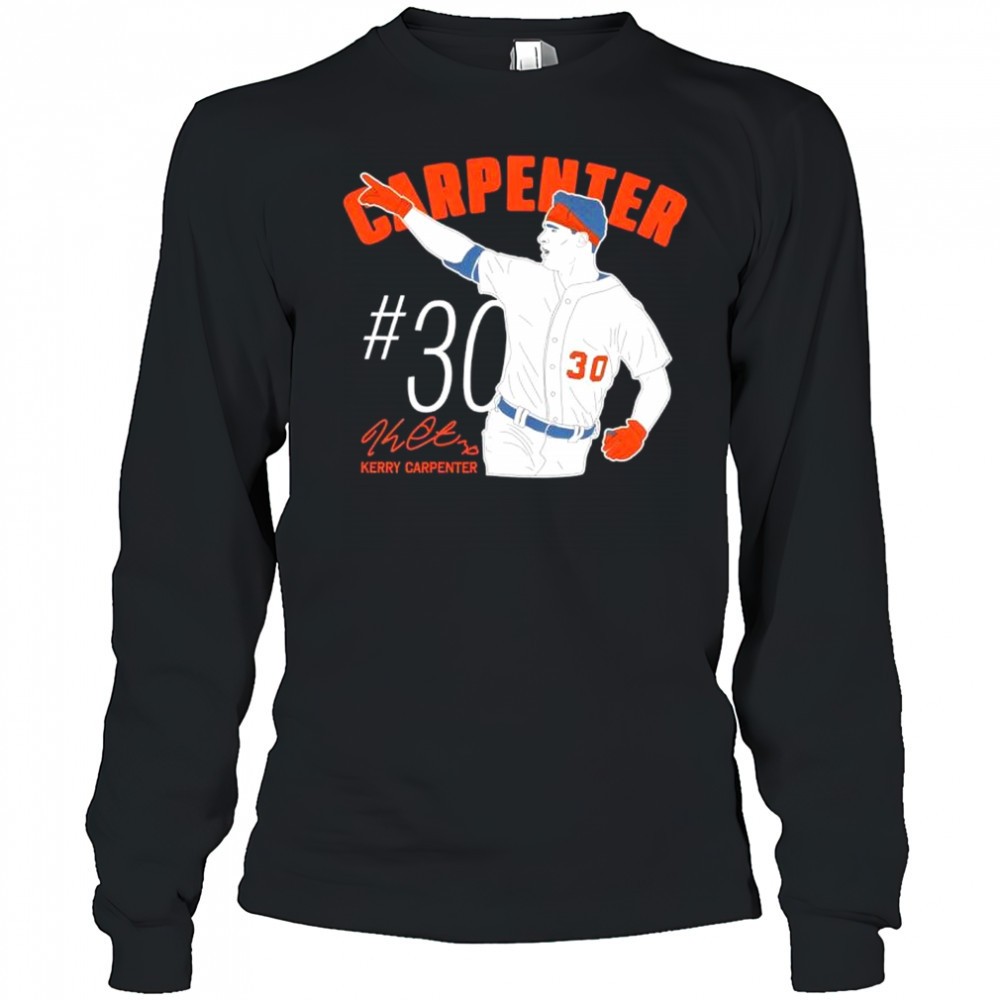 kerry-carpenter-detroit-tigers-baseball-mlb-signature-shirt-vufhaqhj Kerry Carpenter Detroit Tigers Baseball MLB Signature Shirt
