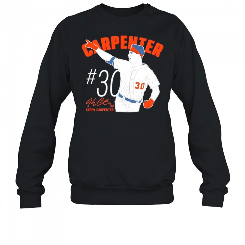 kerry-carpenter-detroit-tigers-baseball-mlb-signature-shirt-vufhaqhj Kerry Carpenter Detroit Tigers Baseball MLB Signature Shirt