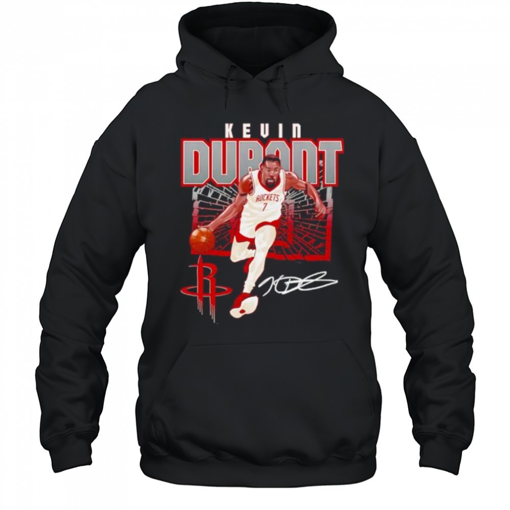 Kevin Durant Houston Rockets Shattered signature shirt