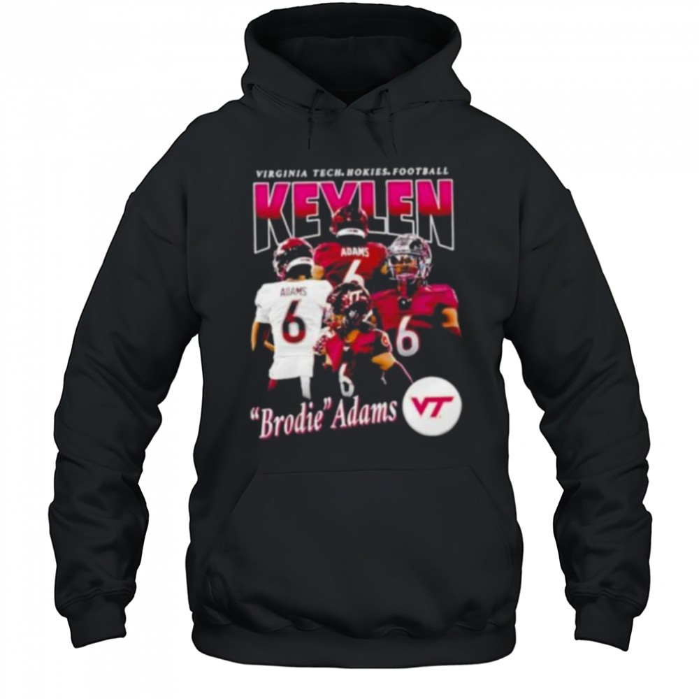 Keylen Adams Brodie Virginia Tech Hokies Football Vintage shirt