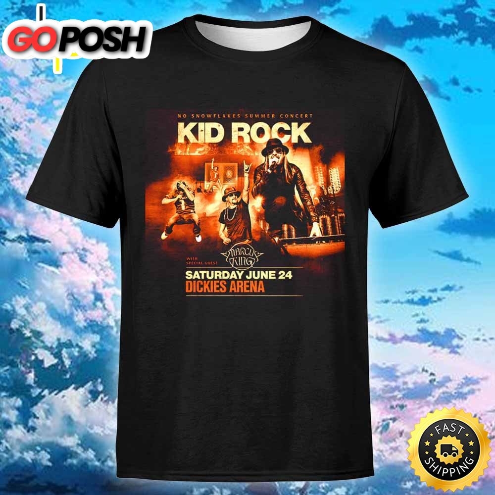 Kid Rock Announces June 2025 U.s. Tour Dates 2025 T-shirt