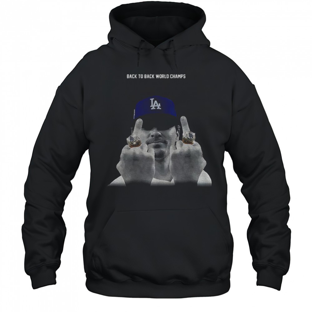 Kike Hernandez Back to Back World Series Champs 2025 Middle Finger Baseball shirt