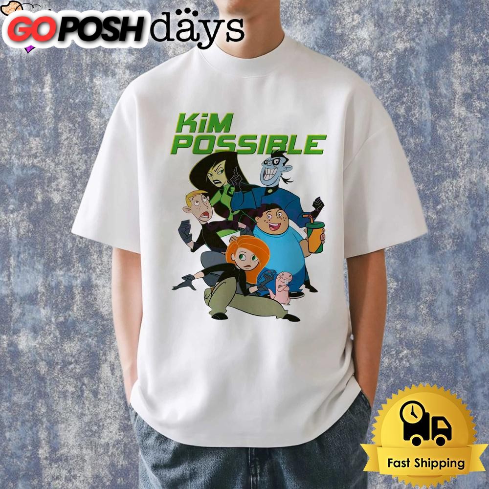 kim-possible-and-friends-retro-cast-cartoon-shirt-0onad5jq Kim Possible And Friends Retro Cast Cartoon Shirt