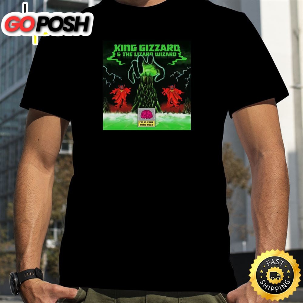 King Gizzard Mind Fuzz Tour 2025 Unisex T-shirt