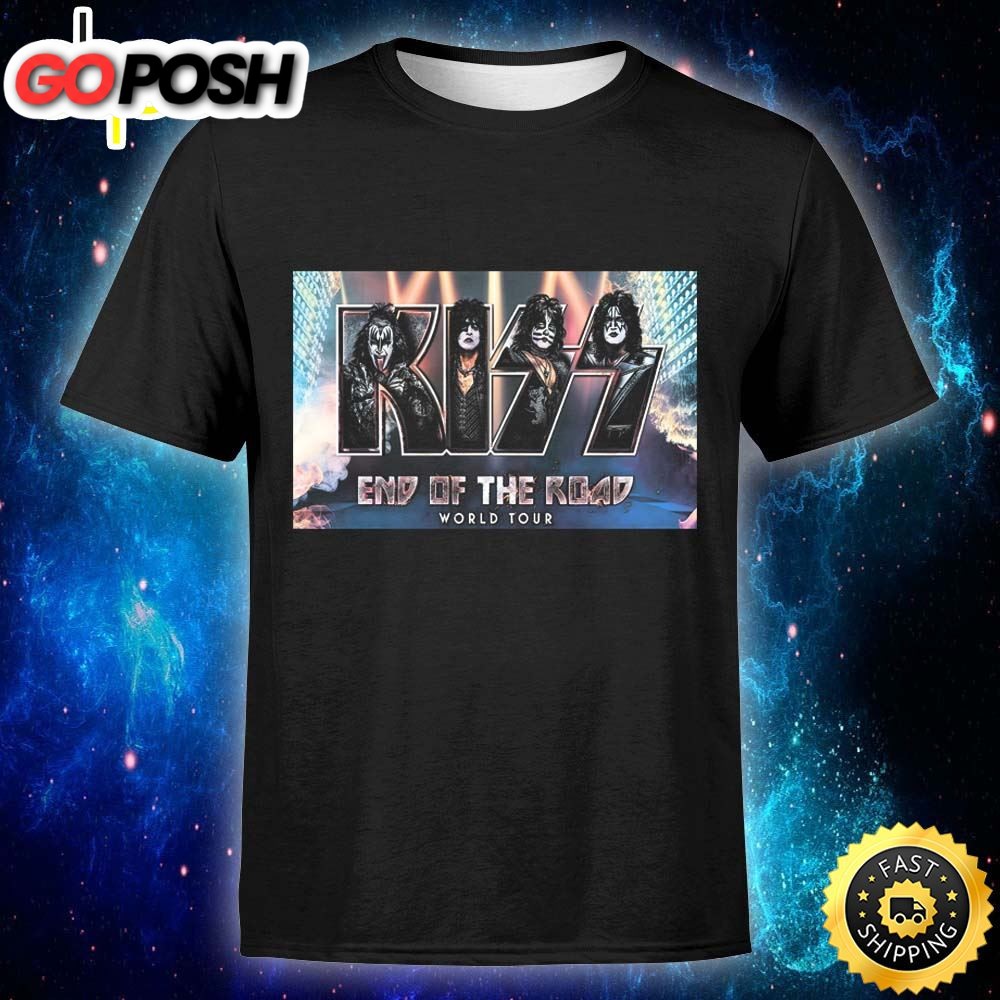 Kiss Add New Us Dates To End Of The Road Farewell Tour Unisex T-shirt