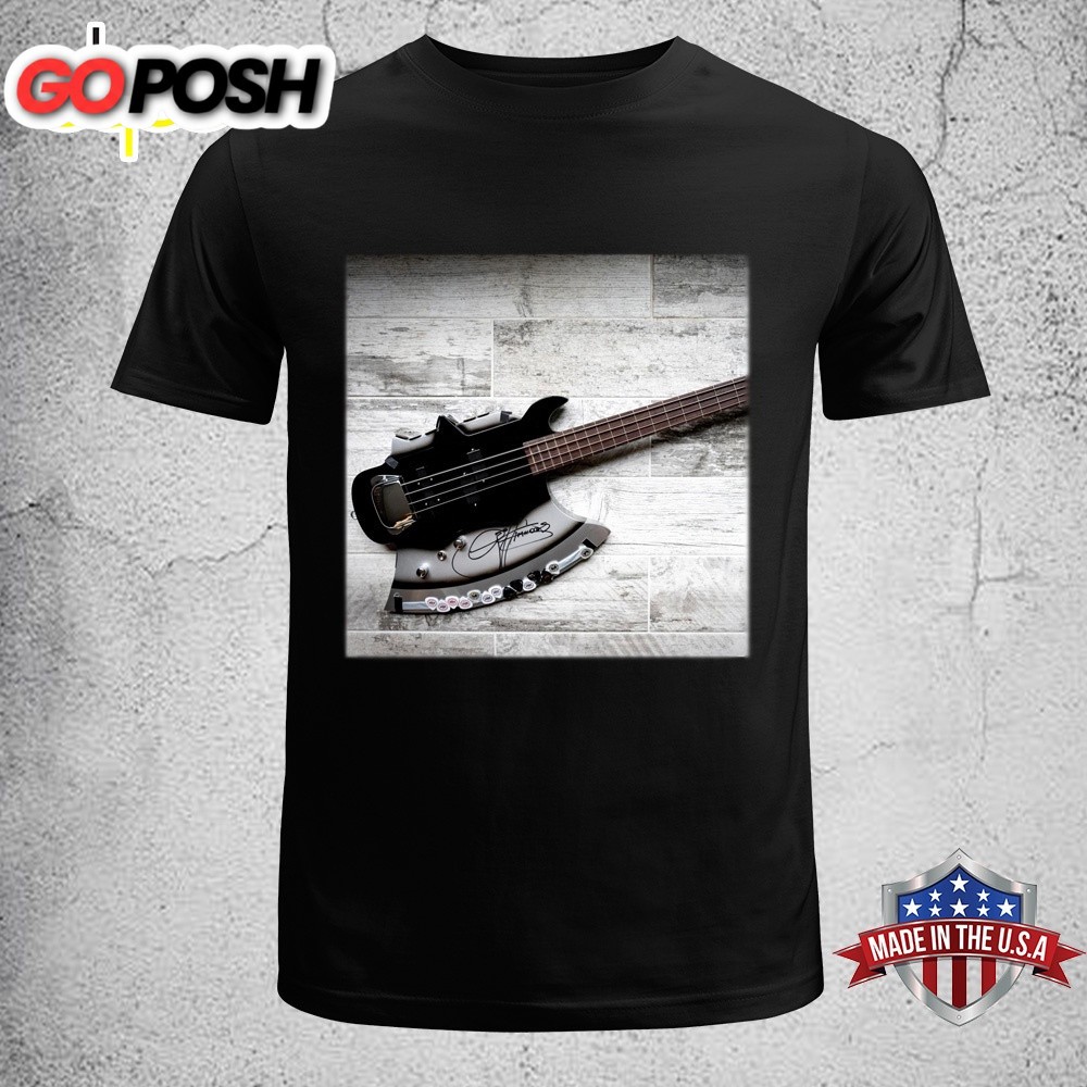 Kiss Axe Bass Eric Singer Music Unisex T-Shirt