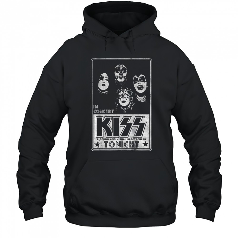 Kiss Kiss tonight in concert a sound and visual spectacular shirt