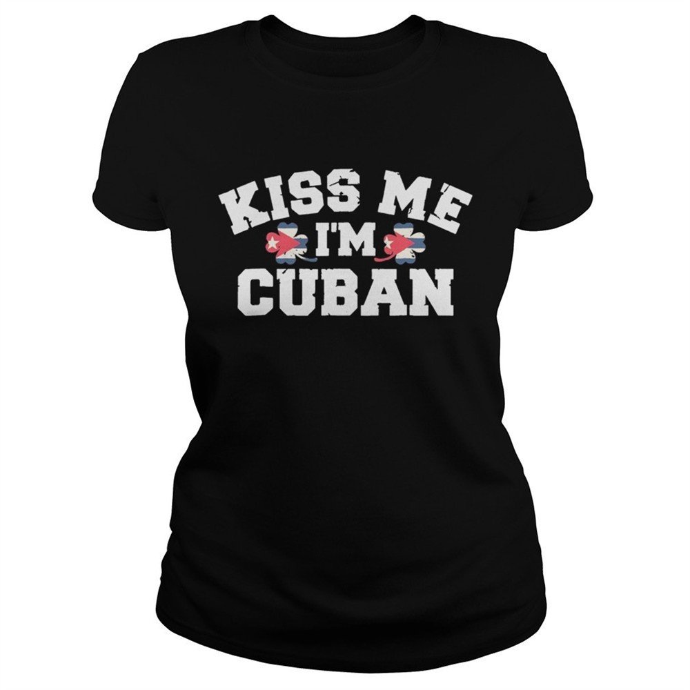 kiss-me-im-cuban-funny-christmas-tshirt-jcsqog4t Kiss Me Im Cuban Funny Christmas TShirt