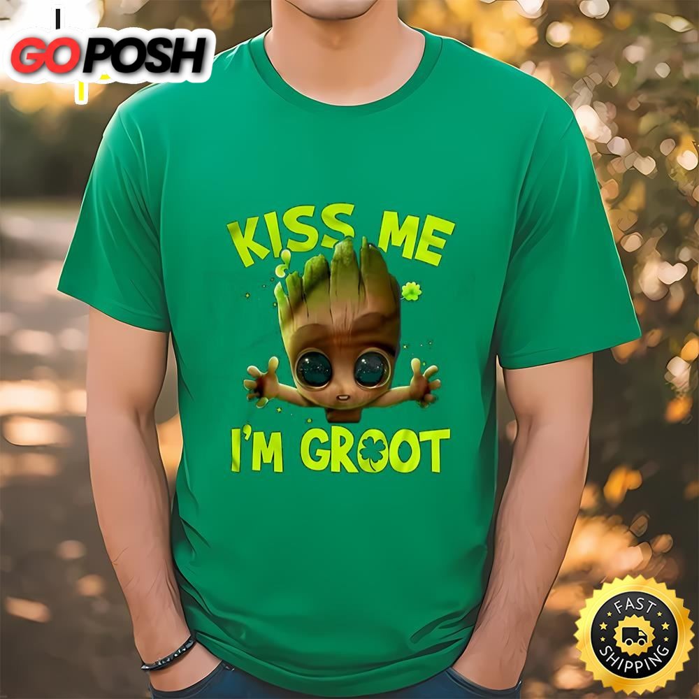 Kiss Me Im Groot St Patricks Day T-Shirts