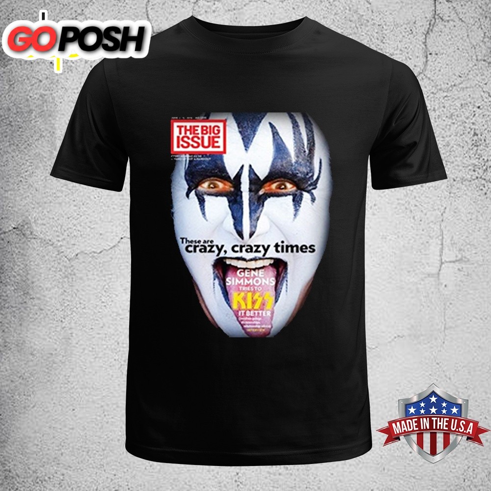 KISS The Big Issue in the UK Unisex T-Shirt