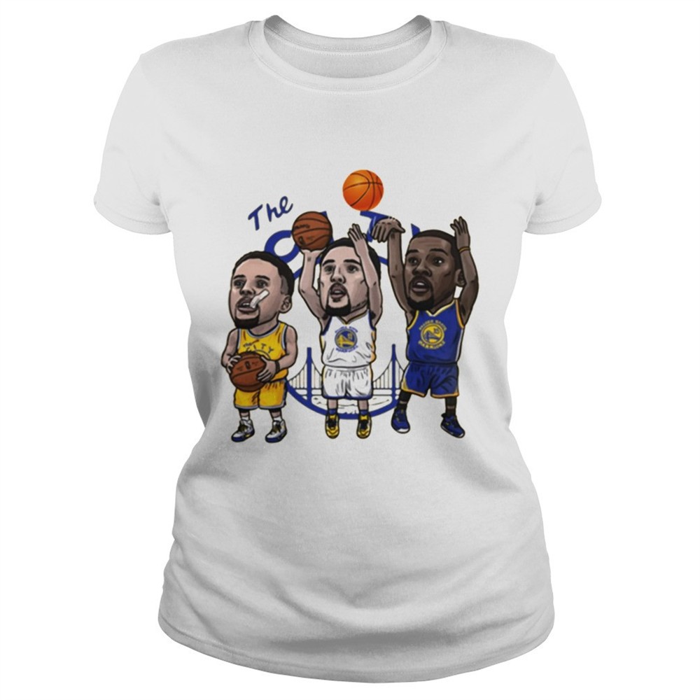 klay-thompson-steph-curry-kevin-durant-cartoon-golden-state-shirt-yxkqotfk Klay Thompson Steph Curry Kevin Durant Cartoon Golden state shirt