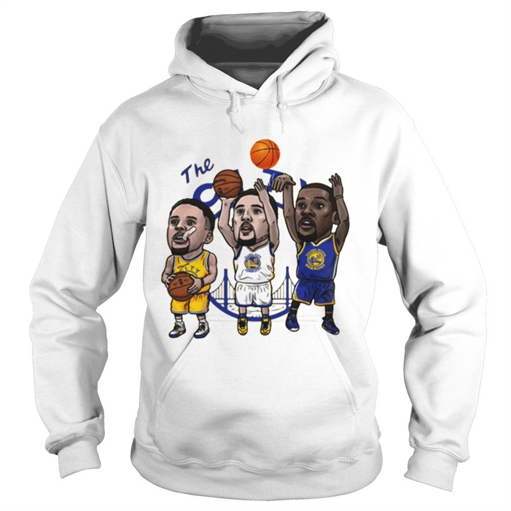 klay-thompson-steph-curry-kevin-durant-cartoon-golden-state-shirt-yxkqotfk Klay Thompson Steph Curry Kevin Durant Cartoon Golden state shirt