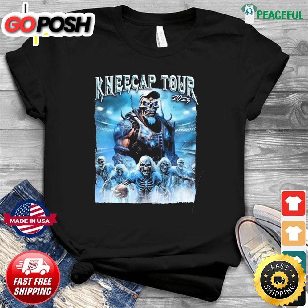 Kneecap Tour 2025 Detroit Lions Football Shirt
