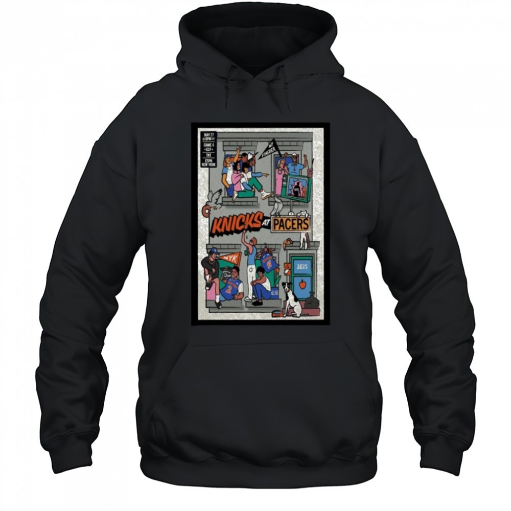 Knicks Vs Pacers May 27 2025 Game 4 Poster shirt