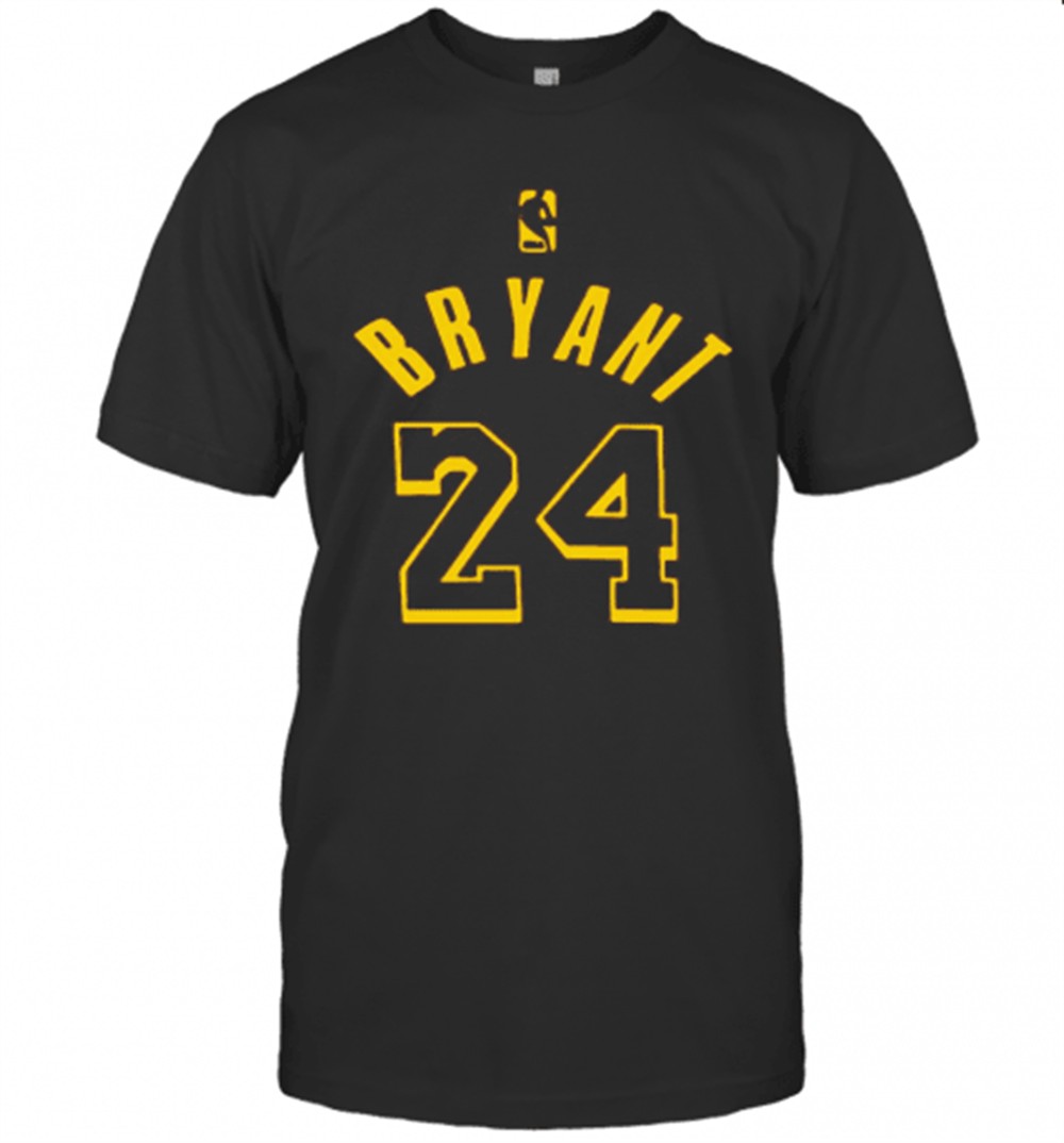 Kobe Bryant 24 Nba Basketball Logo T-Shirt