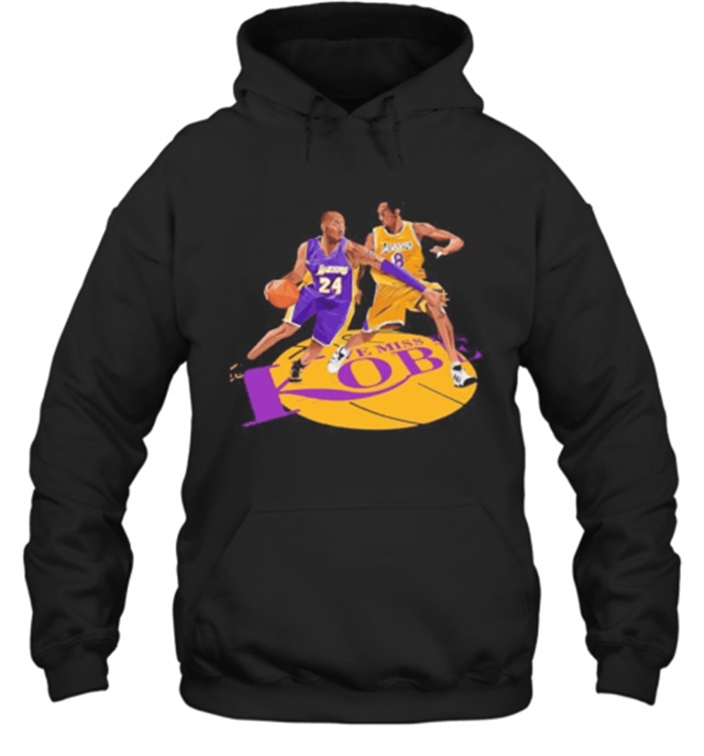 Kobe Bryant And Lebron James Miss You T-Shirt