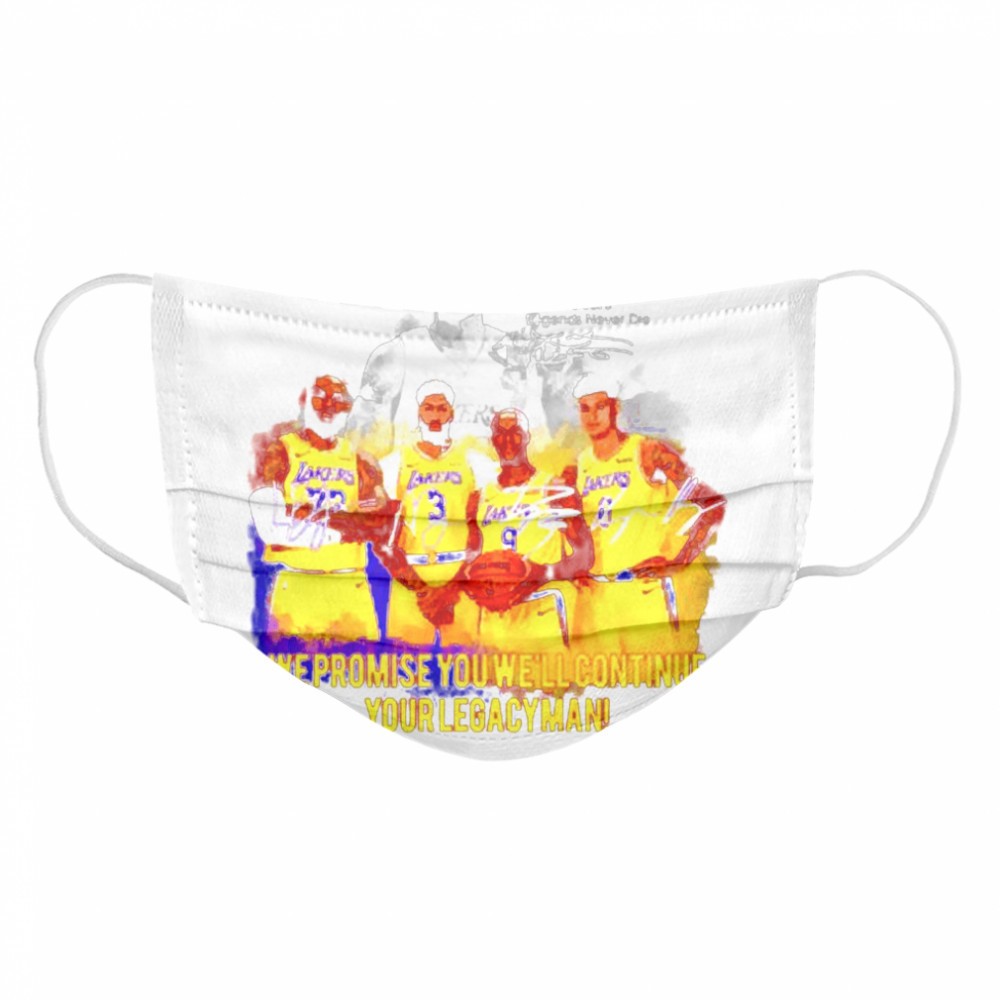 Kobe Bryant we promise you well continue your legacyman signature shirt