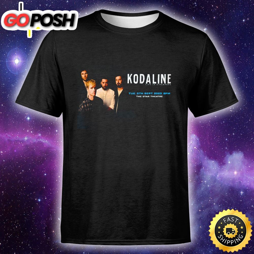 Kodaline Live In Singapore The Star Performing Arts Centre Singapore September 5 2025 Unisex T-shirt