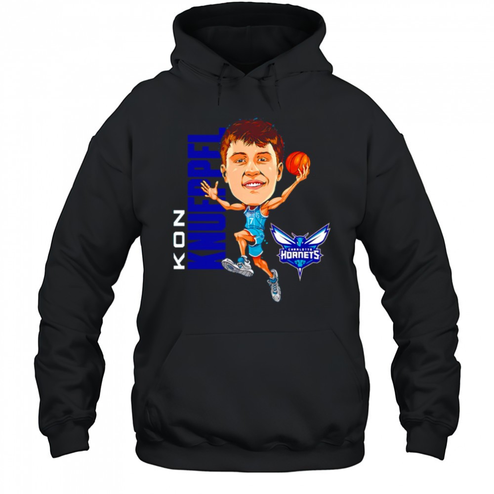 Kon Knueppel Charlotte Hornets Caricature cartoon shirt